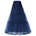 Grace Karin Women&#39;s Retro Crinoline Navy Blue Underskirt Petticoat para Vestido Vintage CL010421-6